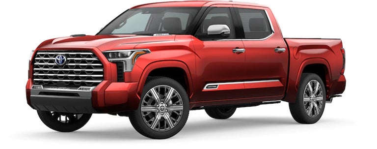 2022 Toyota Tundra Capstone in Supersonic Red | Royal Moore Toyota in Hillsboro OR