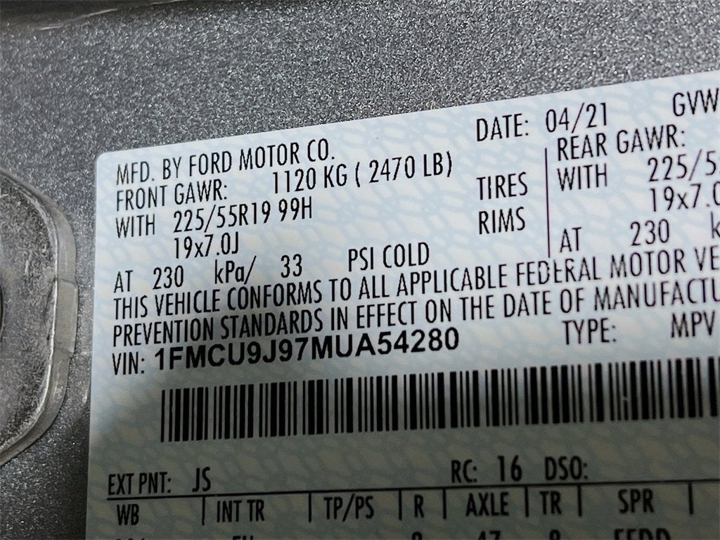 2021 Ford Escape Titanium