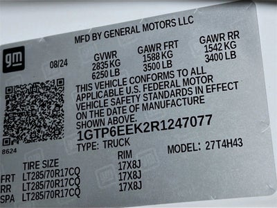 2024 GMC Canyon AT4X