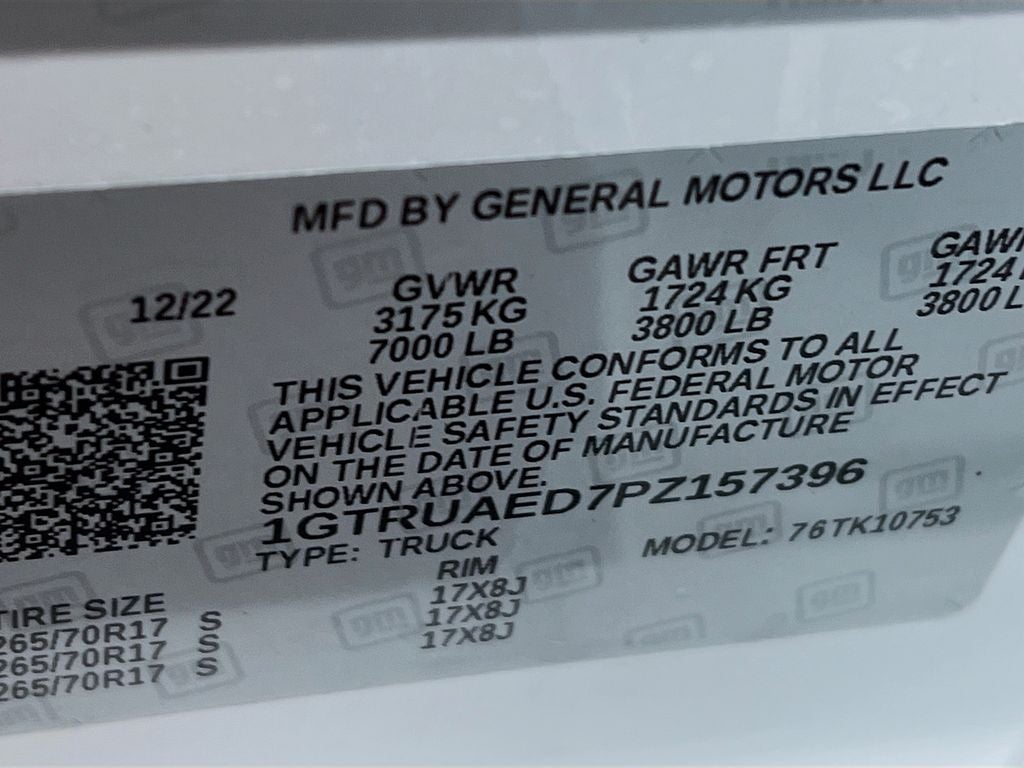 2023 GMC Sierra 1500 Pro