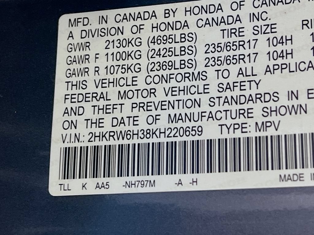2019 Honda CR-V LX