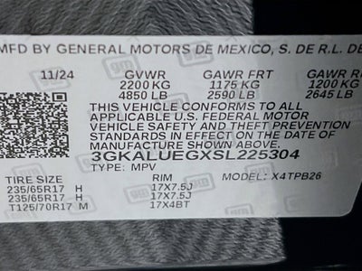 2025 GMC Terrain Elevation