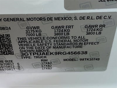 2024 GMC Sierra 1500 Pro