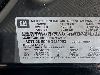 2017 GMC Sierra 1500 SLT