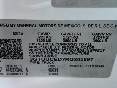 2024 GMC Sierra 1500 Elevation