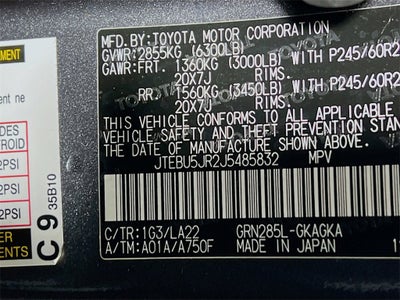 2018 Toyota 4Runner Limited