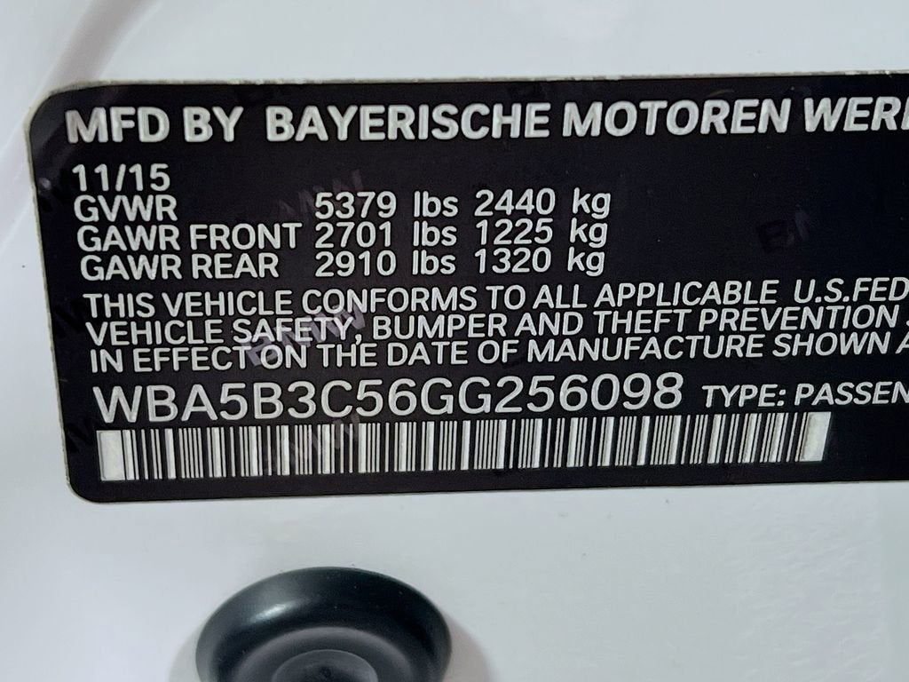 2016 BMW 535i xDrive