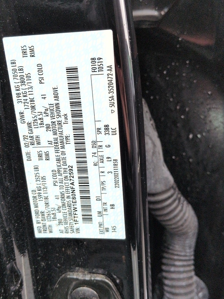 2022 Ford F-150 Lariat