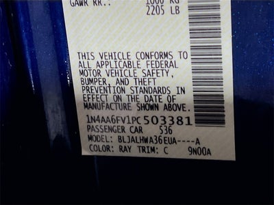 2023 Nissan Maxima Platinum