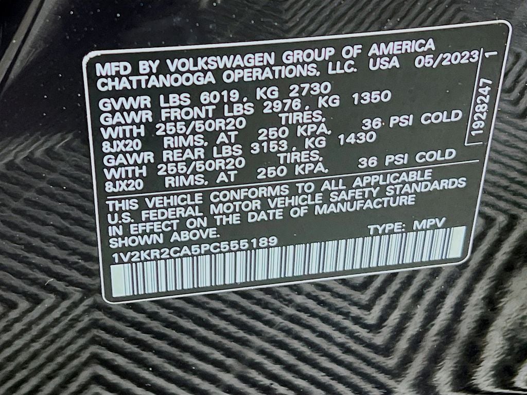 2023 Volkswagen Atlas 3.6L V6 SE w/Technology