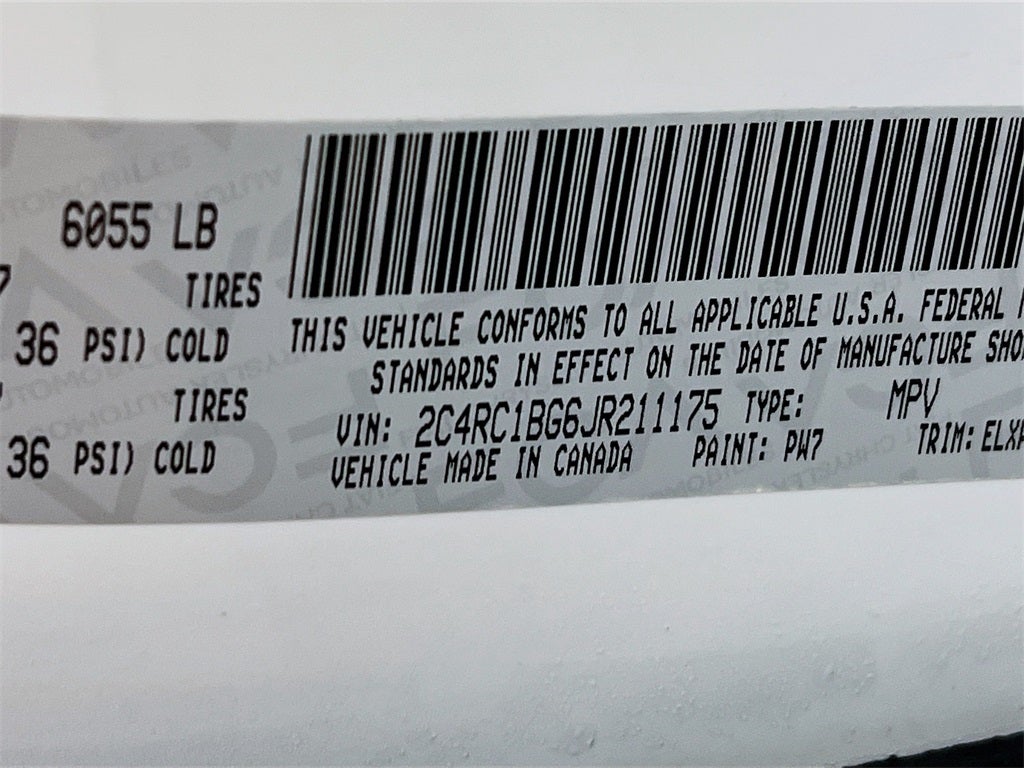 2018 Chrysler Pacifica Touring L