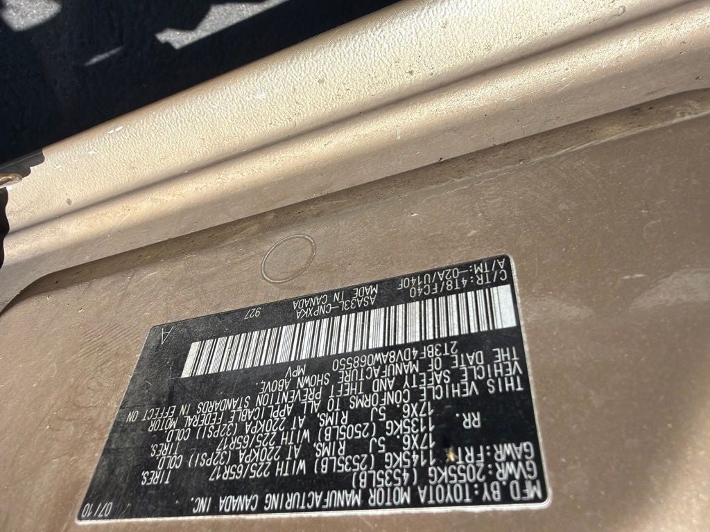 2010 Toyota RAV4 Base