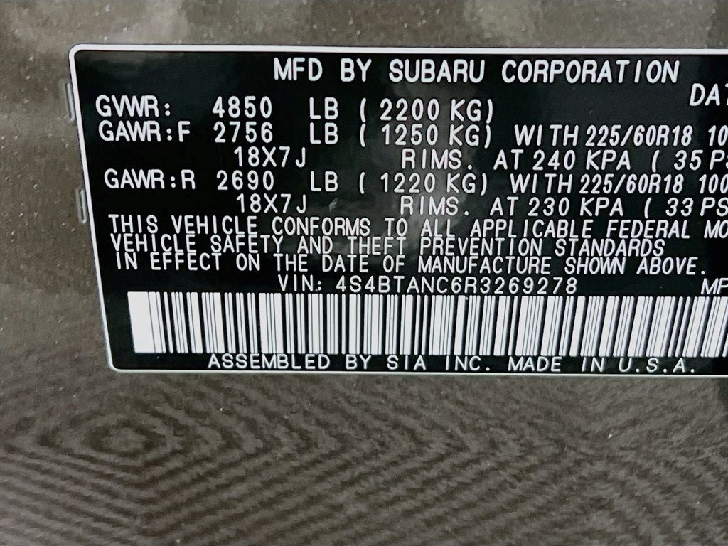 2024 Subaru Outback Limited