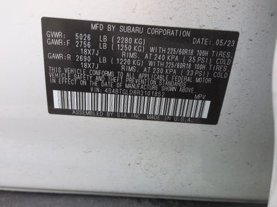 2024 Subaru Outback Onyx Edition XT