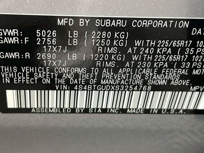 2025 Subaru Outback Wilderness