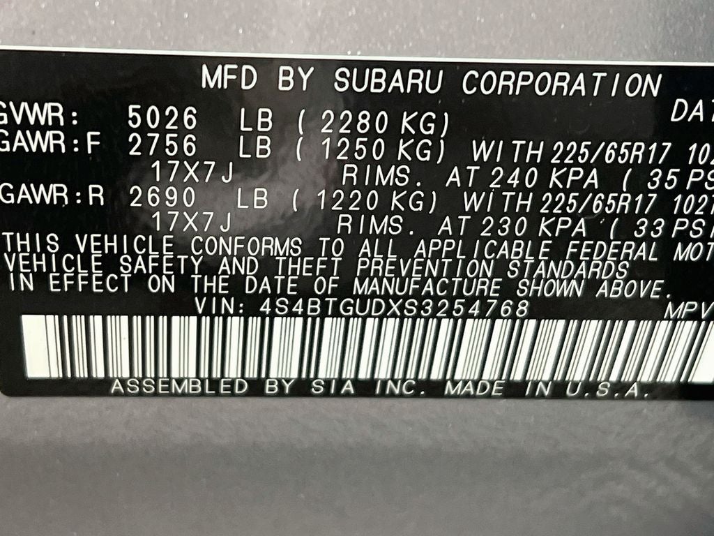 2025 Subaru Outback Wilderness