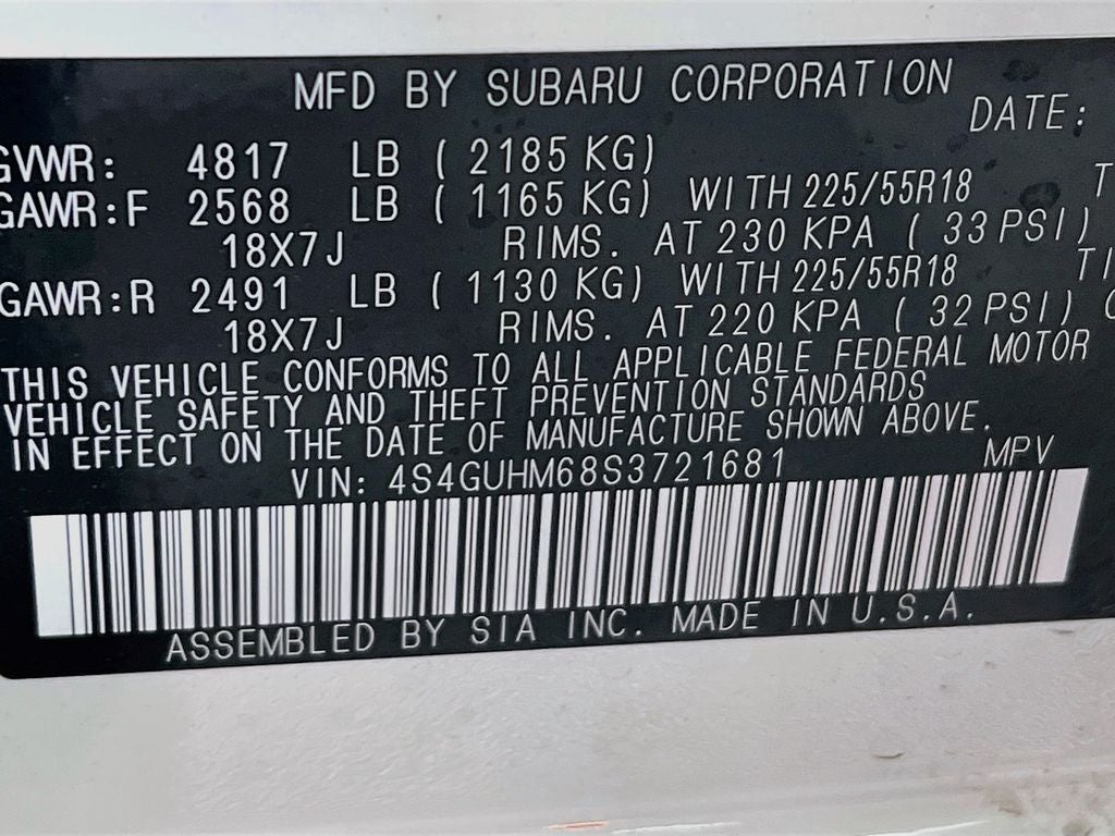 2025 Subaru Crosstrek Limited