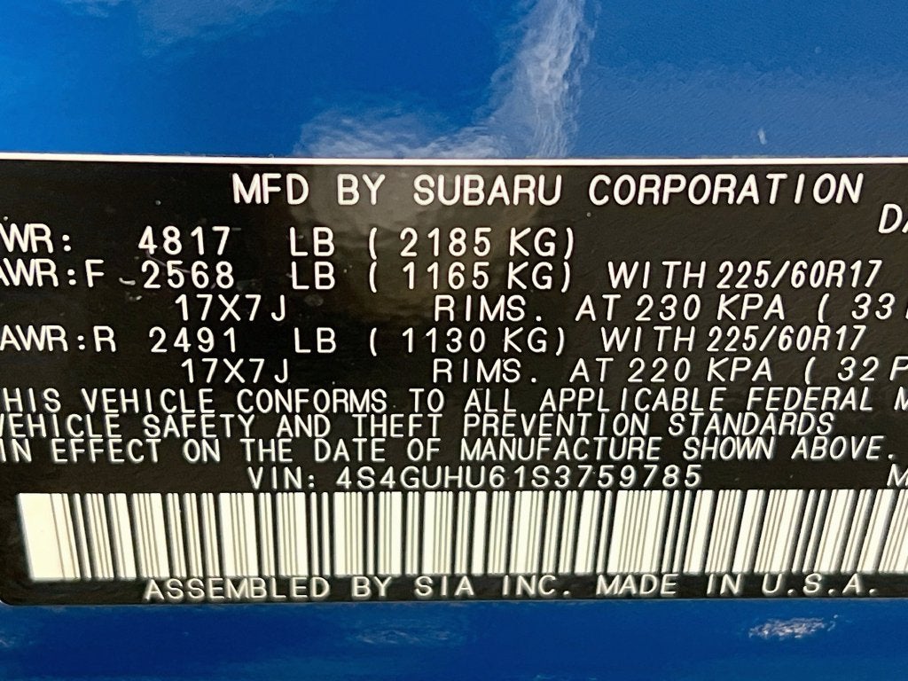 2025 Subaru Crosstrek Wilderness