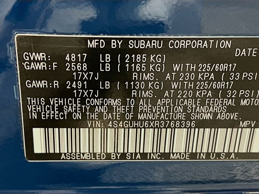 2024 Subaru Crosstrek Wilderness