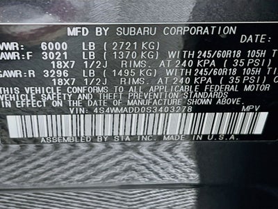2025 Subaru Ascent Premium