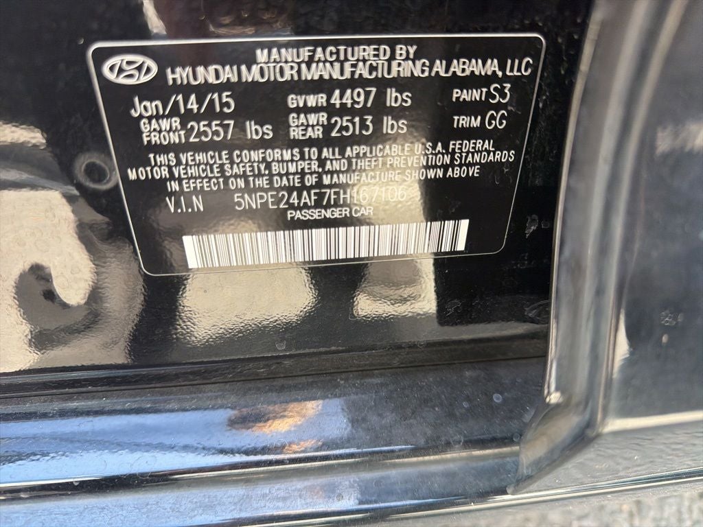 2015 Hyundai Sonata SE