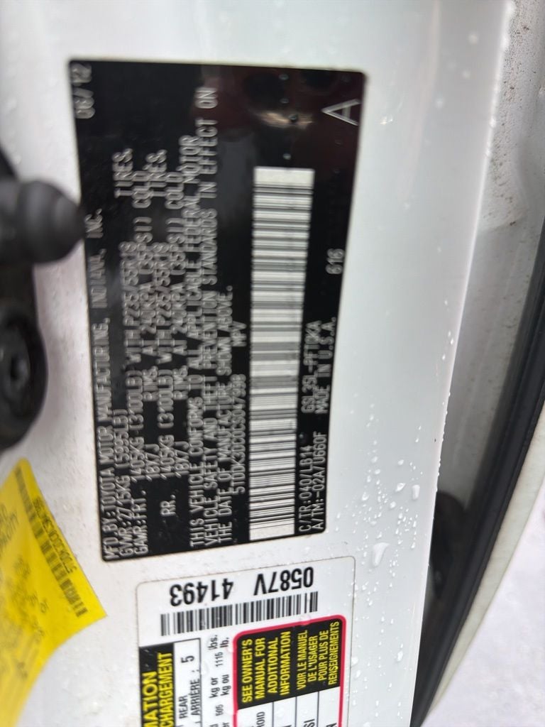2012 Toyota Sienna XLE 7 Passenger
