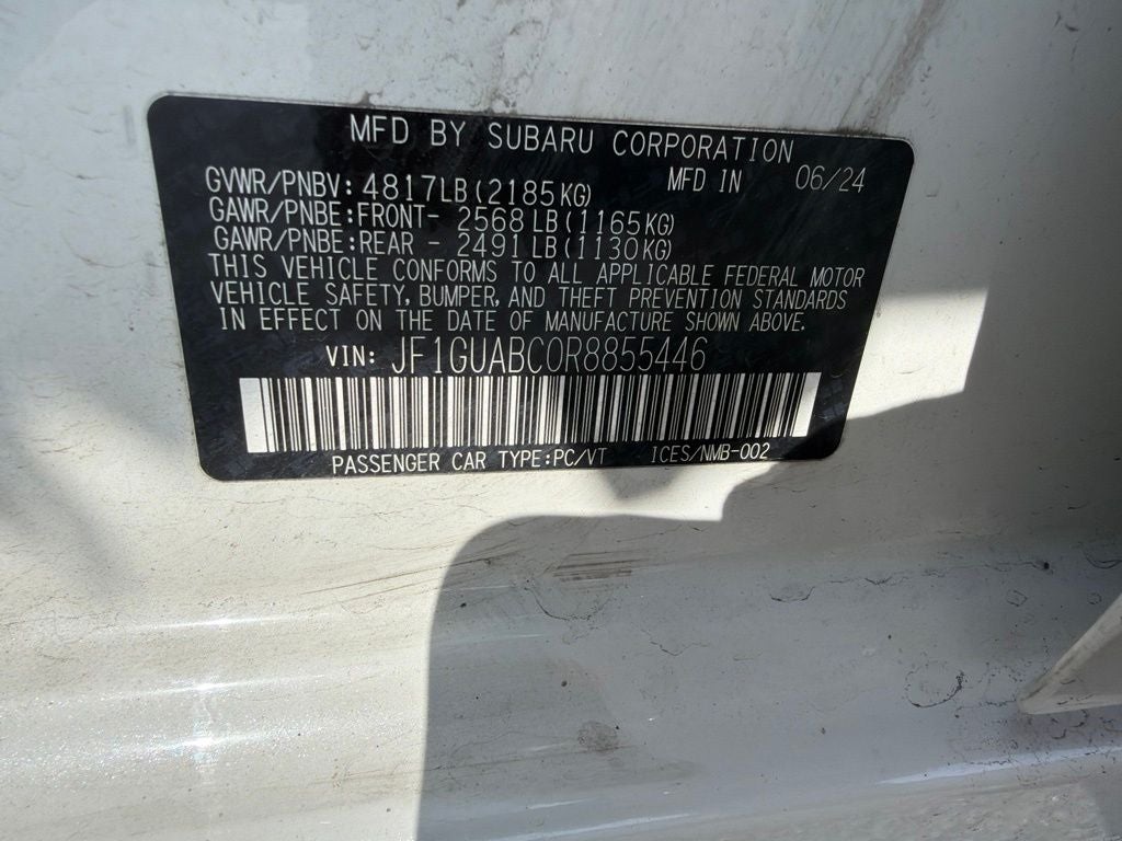 2024 Subaru Impreza Base