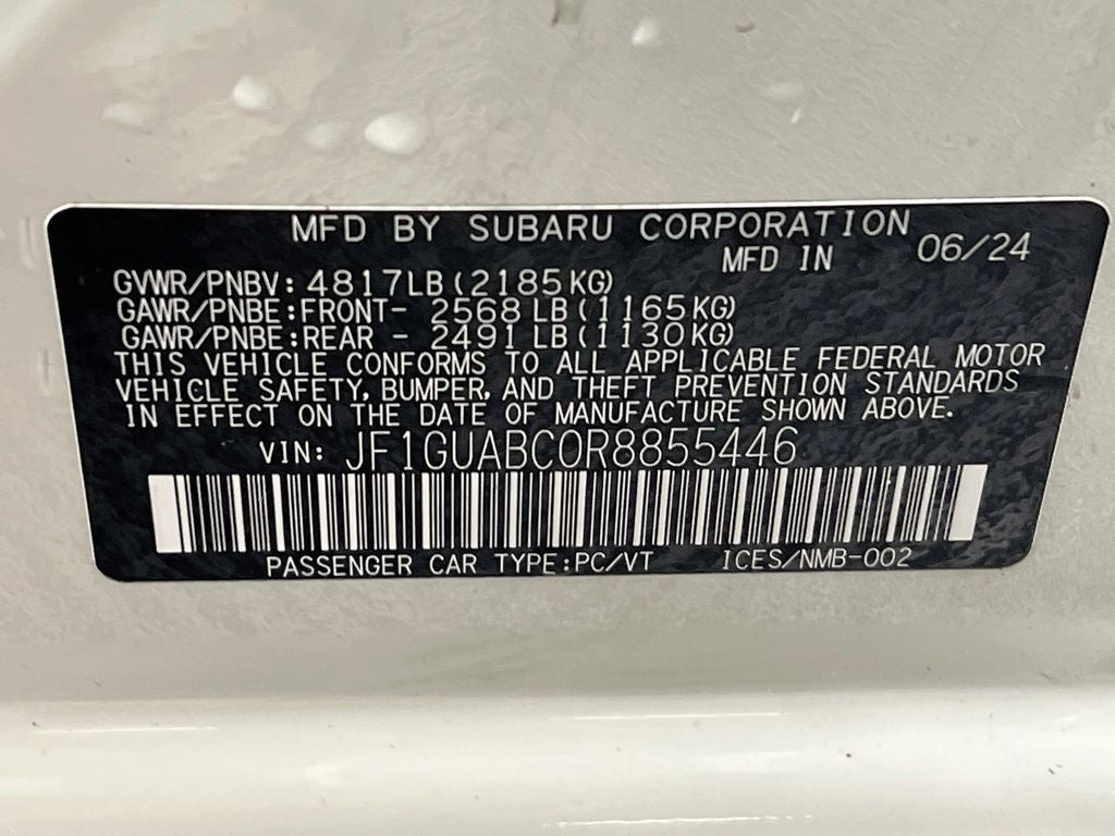 2024 Subaru Impreza Base