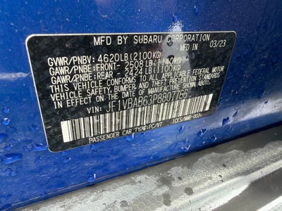 2023 Subaru WRX Base