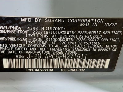 2023 Subaru Crosstrek Premium