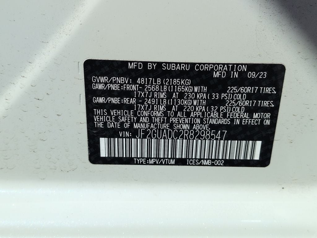 2024 Subaru Crosstrek Premium