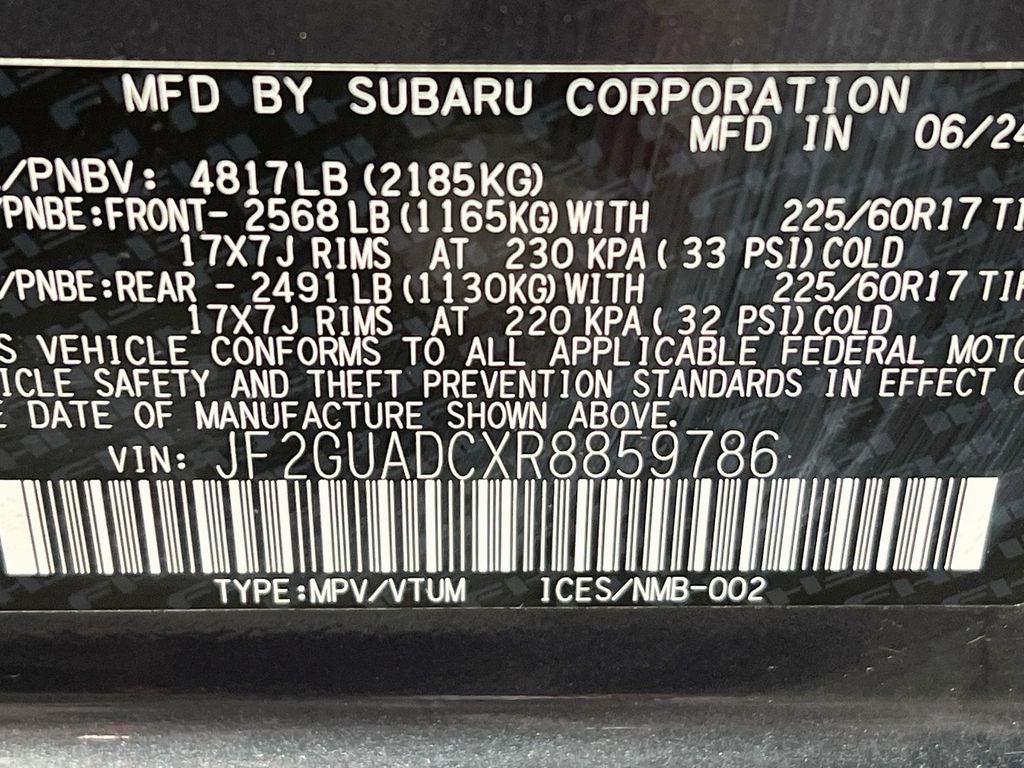 2024 Subaru Crosstrek Premium