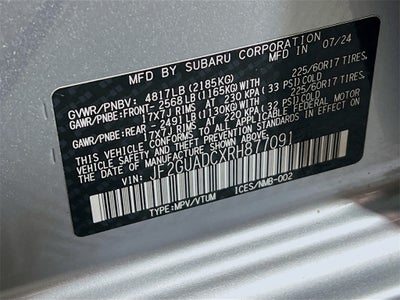 2024 Subaru Crosstrek Premium