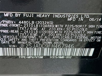 2015 Subaru Forester 2.5i Premium