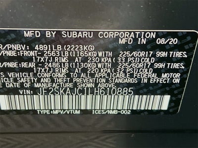 2020 Subaru Forester Premium