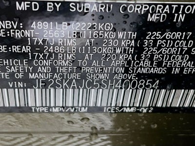 2025 Subaru Forester Wilderness