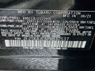 2023 Subaru Forester Sport