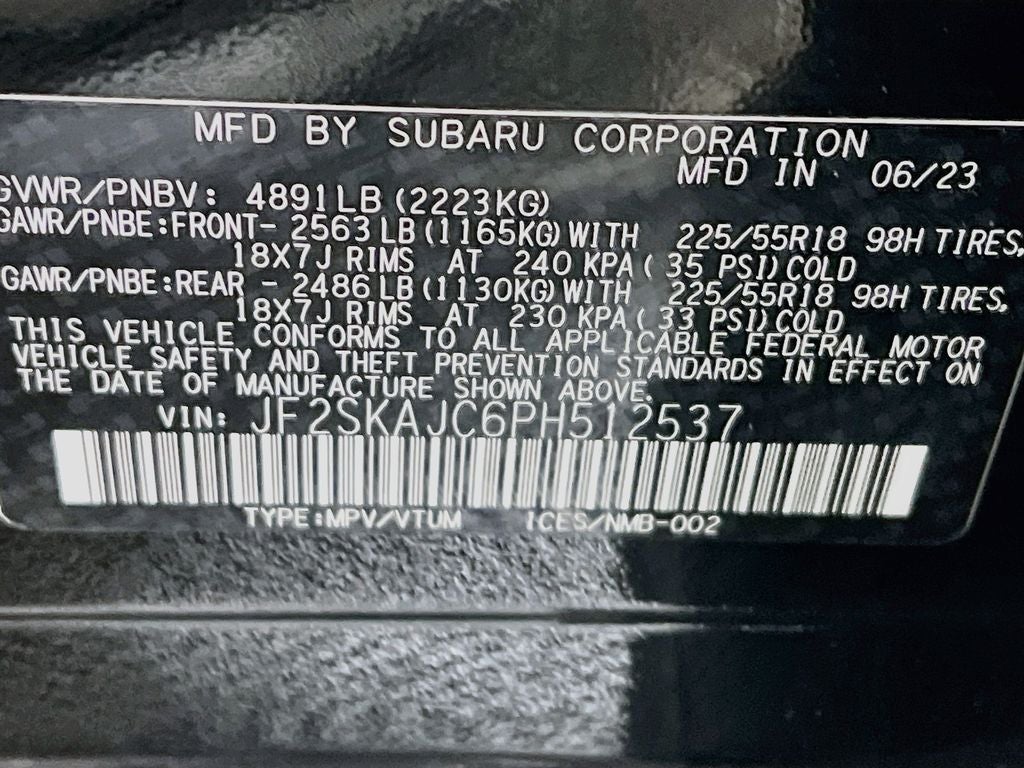 2023 Subaru Forester Sport