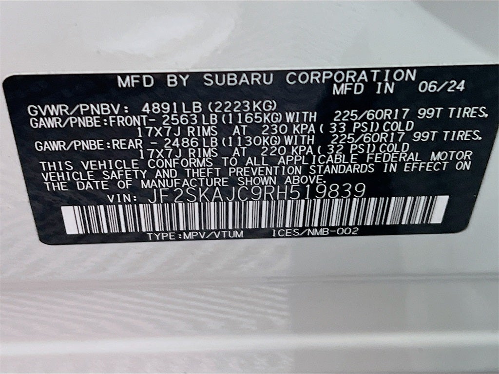 2024 Subaru Forester Wilderness