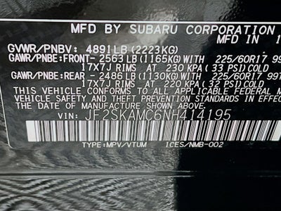 2022 Subaru Forester Wilderness