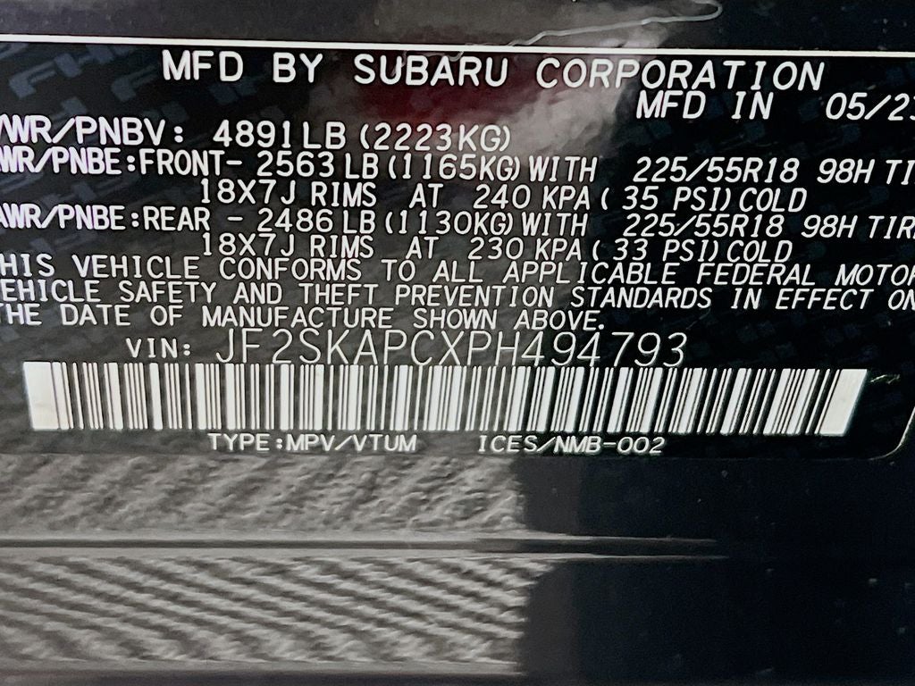 2023 Subaru Forester Limited