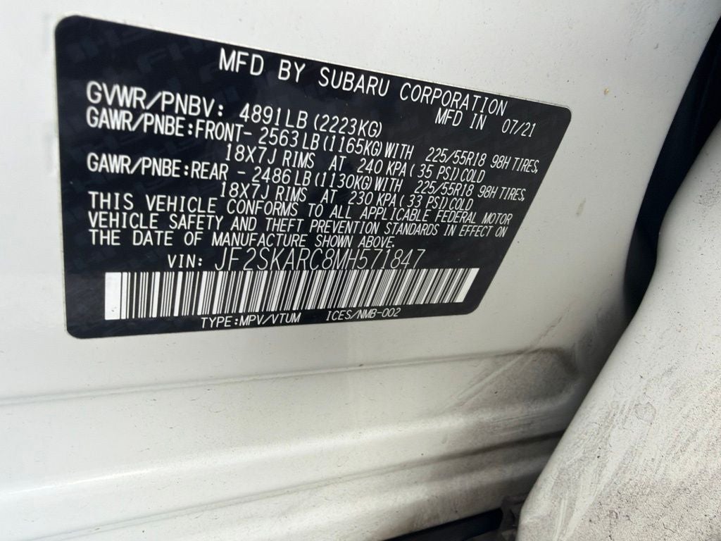 2021 Subaru Forester Sport