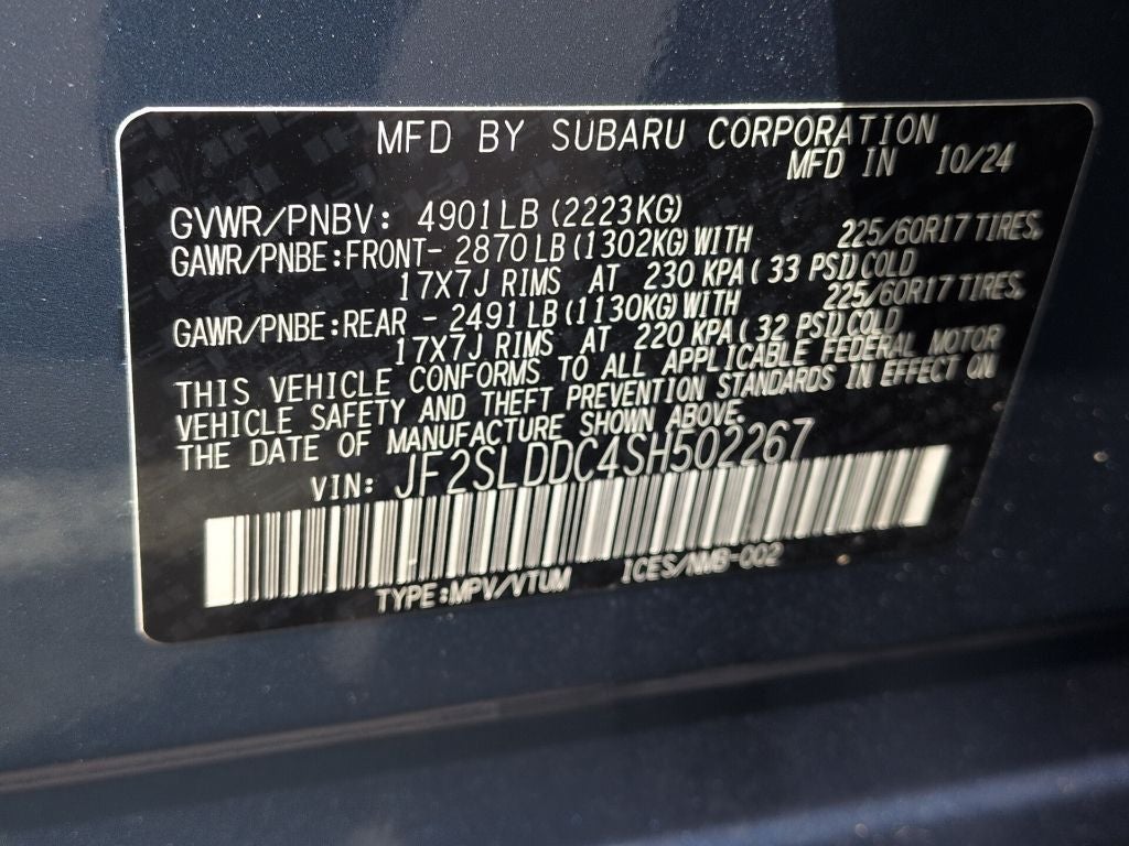2025 Subaru Forester Premium