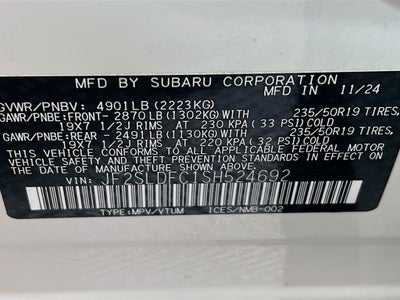 2025 Subaru Forester Sport