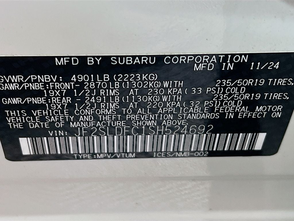 2025 Subaru Forester Sport