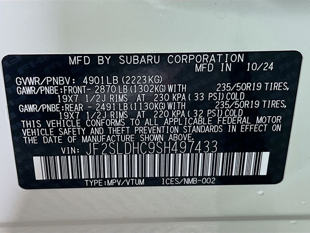 2025 Subaru Forester Sport