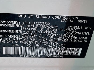 2025 Subaru Forester Limited