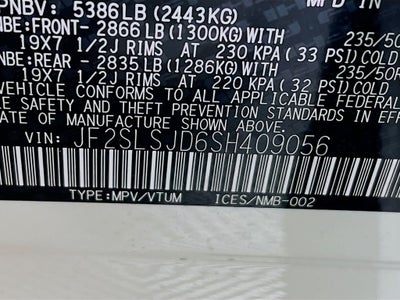 2025 Subaru Forester Hybrid Sport