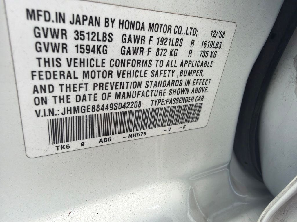 2009 Honda Fit Sport