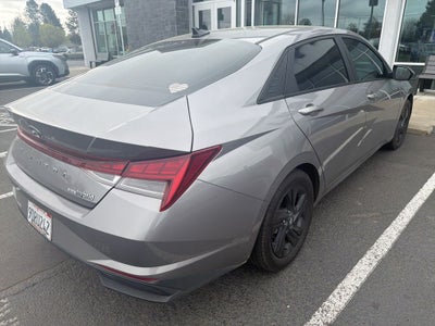 2023 Hyundai Elantra Hybrid Blue